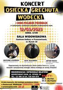 Koncert „Osiecka, Grechuta, Wodecki i inne polskie przeboje”